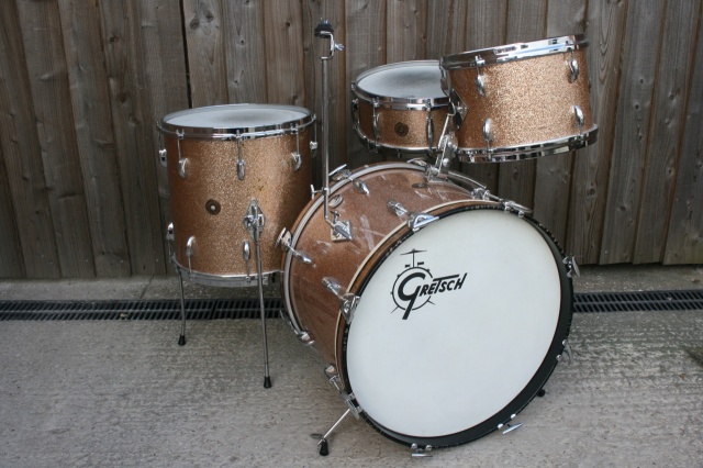 Gretsch Mid '60's Round Badge 'Progressive Jazz' Outfit with Hardware