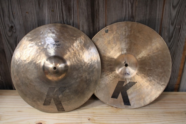 Zildjian Early American K 15'' Hihats 1187 top 1546 bottom