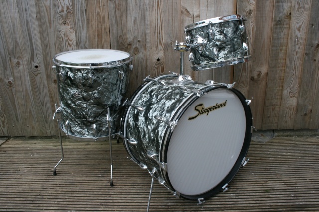 Slingerland Early '70's 'Gene Krupa Deluxe' Outfit