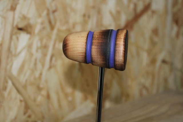 Lowboy Beaters Scorched Natural with Purple Stripes