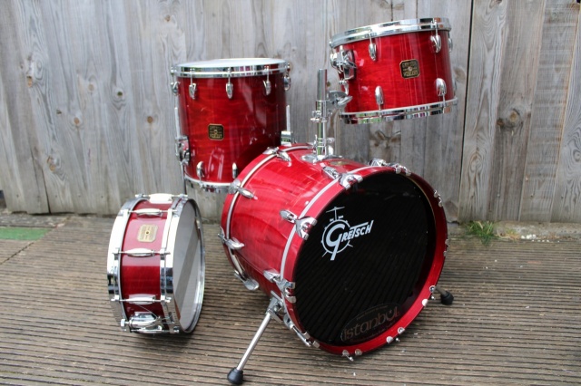 Gretsch 80's Square Badge 'Bop' Outfit in Rosewood