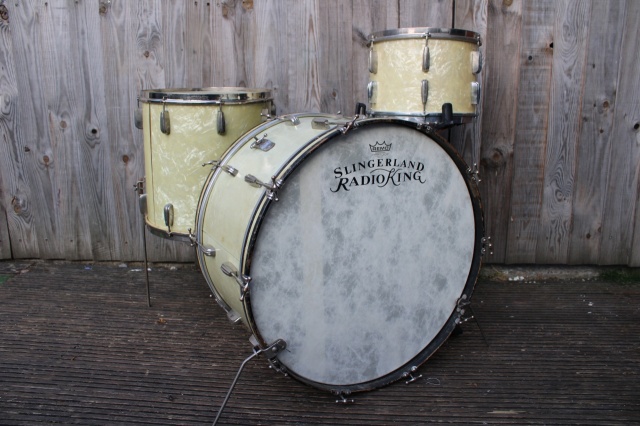 Slingerland 1948-50 'Gene Krupa Deluxe' Radio King Outfit