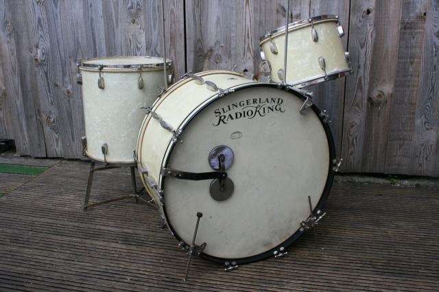 Slingerland 1940's Super Radio King Outfit