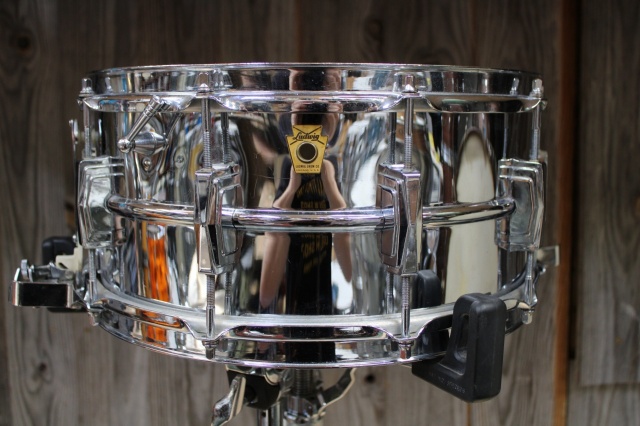 Ludwig Pre Serial 411 Chrome over Brass