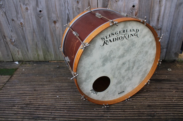 WFL Mahogany 24x14 Bass Drum