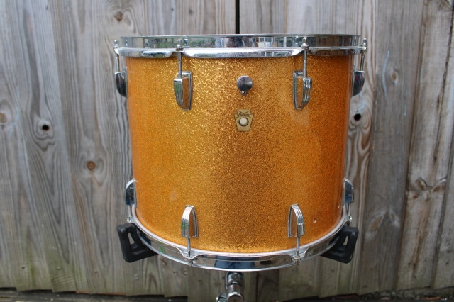 Ludwig 'Mar6 1963 Pre Serial  Parade Tenor in Gold Sparkle