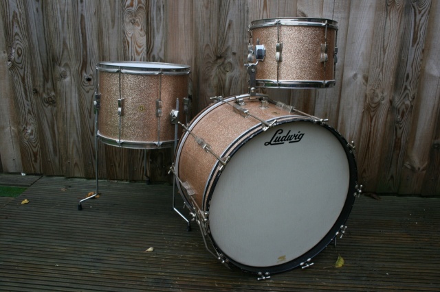 Ludwig Clubdate 22, 13 & 15 Dated 'Jan 19, 1962'