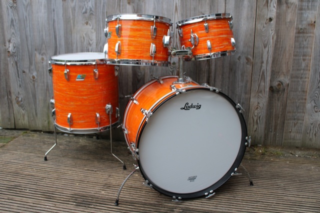 Ludwig 1970 Big Beat Outfit in Mod Orange