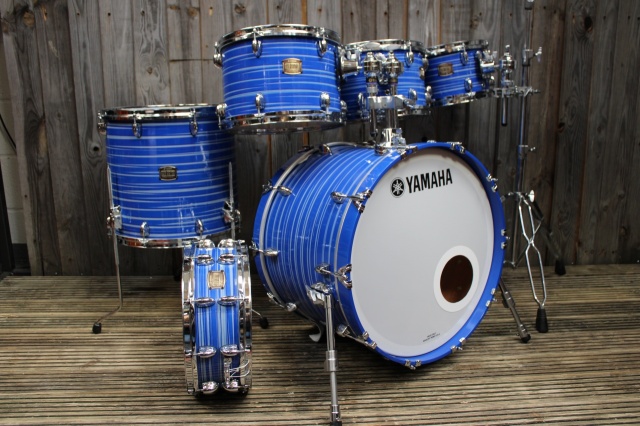 Yamaha Club Custom Outfit in Blue Swirl