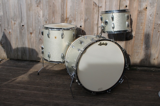 Ludwig 'Aug 1965' Keystone Super Classic Outfit In Silver Sparkle