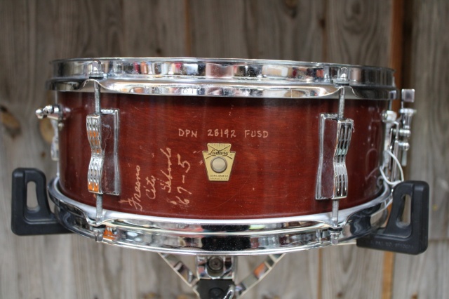 Ludwig 'Oct 1967' Pioneer in Mahogany Lacquer
