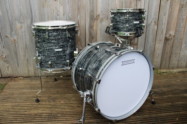 Standard Drum Co Oyster Black Pearl Outfit