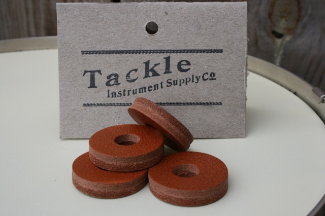 Tackle Instrument Supply Co Leather Cymbal Washers