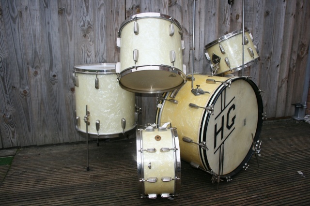 Slingerland 1940's 'Gene Krupa' Super Radio King Outfit