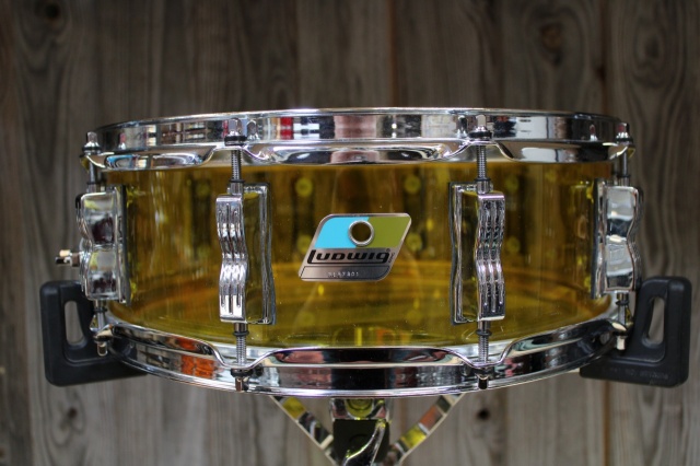 Ludwig Re-Issue Vistalite 14x5 in Yellow