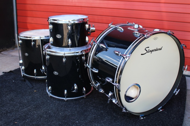 Slingerland late 70's 'Classic Rock' Outfit in Black