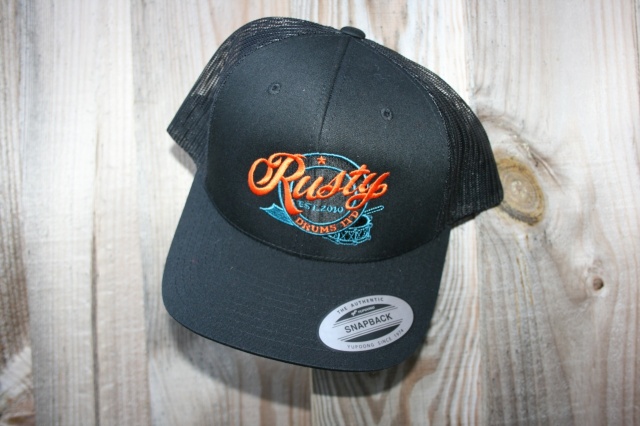 Rusty Drums Logo Truckers Cap