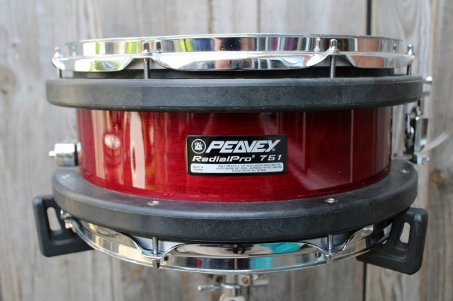 Peavey RadialPro 751 Snare in Ruby Red Lacquer