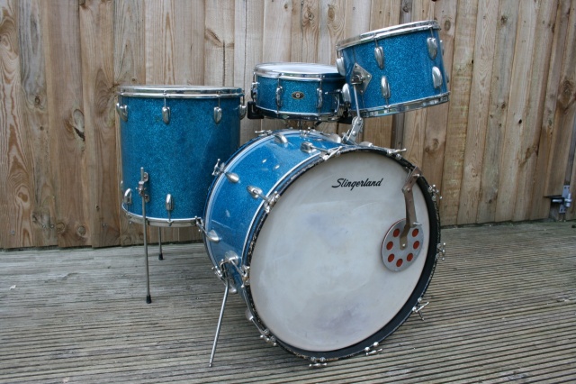 Slingerland Gene Krupa Deluxe with Clam Shell Radio King