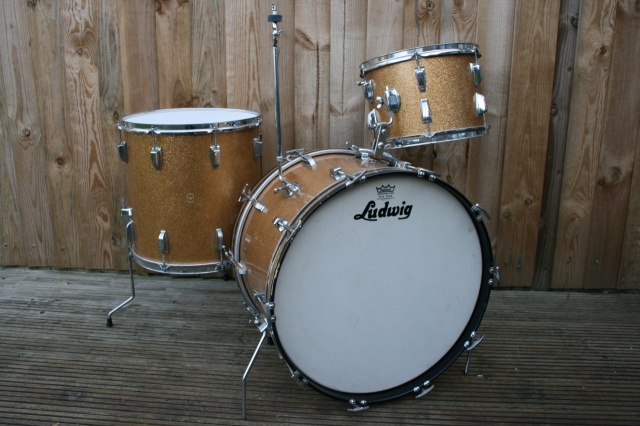 Ludwig 1963 Pre Serial Super Classic in Champagne Sparkle