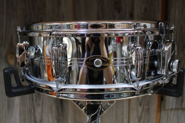 Slingerland 60's Sound King Chrome over Brass Sn 181138