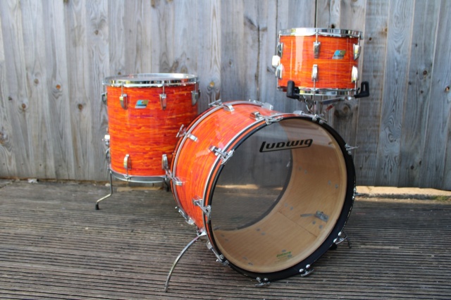 Ludwig 1970 Super Classic Outfit in Mod Orange