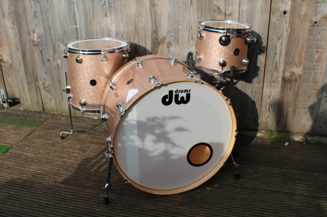 DW 1998-2000 Maple 26 12 16 in Champagne Sparkle