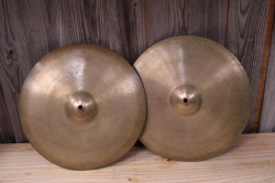 Zildjian 15'' Avedis mid 50's Block Stamp Hihats 895 top 1419 bottom