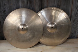 Zildjian 15'' Avedis Small Stamp 50's Flange Hihats 610 top 780 bottom