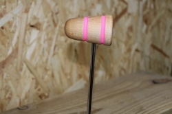 Lowboy Beaters Original Natural twin Pink Stripe