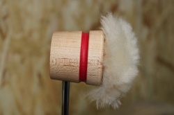 Lowboy Beaters Lightweight Puff Daddy Natural with Red Stripe