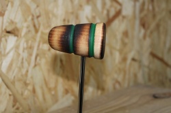 Lowboy Beaters Scorched Natural with Green Stripes