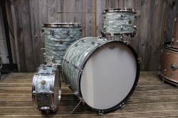 Gretsch 1950's Broadkaster 'Name Band' Outfit in Midnight Blue Pearl