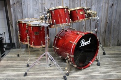 Pearl Masters MHX Mahogany Classic Limited Edition Outfit with Gold Hardware