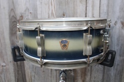Ludwig Transitional Badge Jazz Festival in Blue Silver Duco