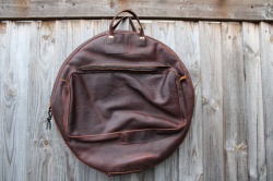 CacSac Gig Bags 24'' Cymbal Bag is Deep Brown Mid Grain