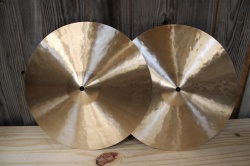 Cymbal and Gong 'Mersey Beat' 14'' Hats Top717g Bottom 796g