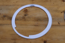 RootsEQ 14'' Snare O Ring in White