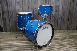 Ludwig 1966 Jazzette Outfit in Blue Sparkle