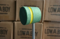 Low Boy Beaters Light Weight Green w/Yellow Stripe