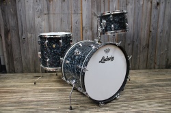 Ludwig 60's Downbeat Outfit in Black Diamond Pearl