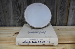 Ludwig 99 10'' Wood Tunable Tambourine Single Row