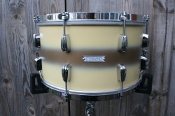 Standard Drum Co 14 x 8 Maple in Cream Gold Duco