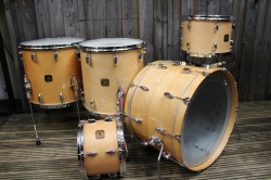Gretsch 'Square Badge' Natural Maple Outfit