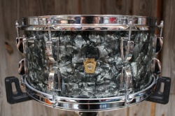 Ludwig 1964 School Festival 14x6.5 in Black Diamond Pearl Sn 63700