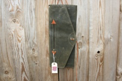 Tackle Instrument Supply Co Waxed Canvas 'Roll Up' Stick Bag