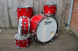 Hayman Vibrasonic Showman Outfit in Red Silk