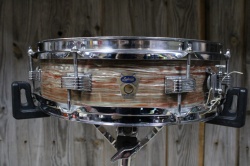 Ludwig Transitional Badge Downbeat in Oyster Pink Pearl