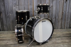 Ludwig 1964 Clubdate Outfit in Black Lacquer