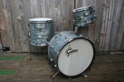 Gretsch Mid '60's Round Badge 'Progressive Jazz' Outfit in Midnight Blue Pearl